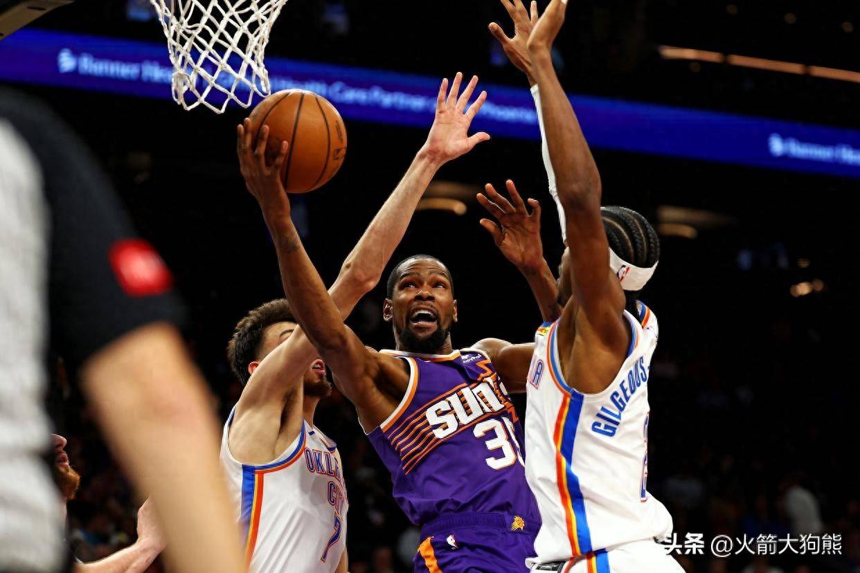 关于杜兰特，火箭，连续三场30+！的信息